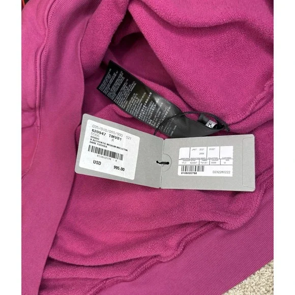 Balenciaga Authentic Jersey Apparel Embroidered Hoodie - Picture 6 of 6